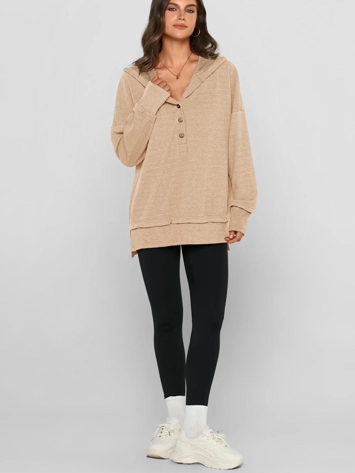 PRETTYGARDEN Womens Oversized Hoodie Sweatshirt