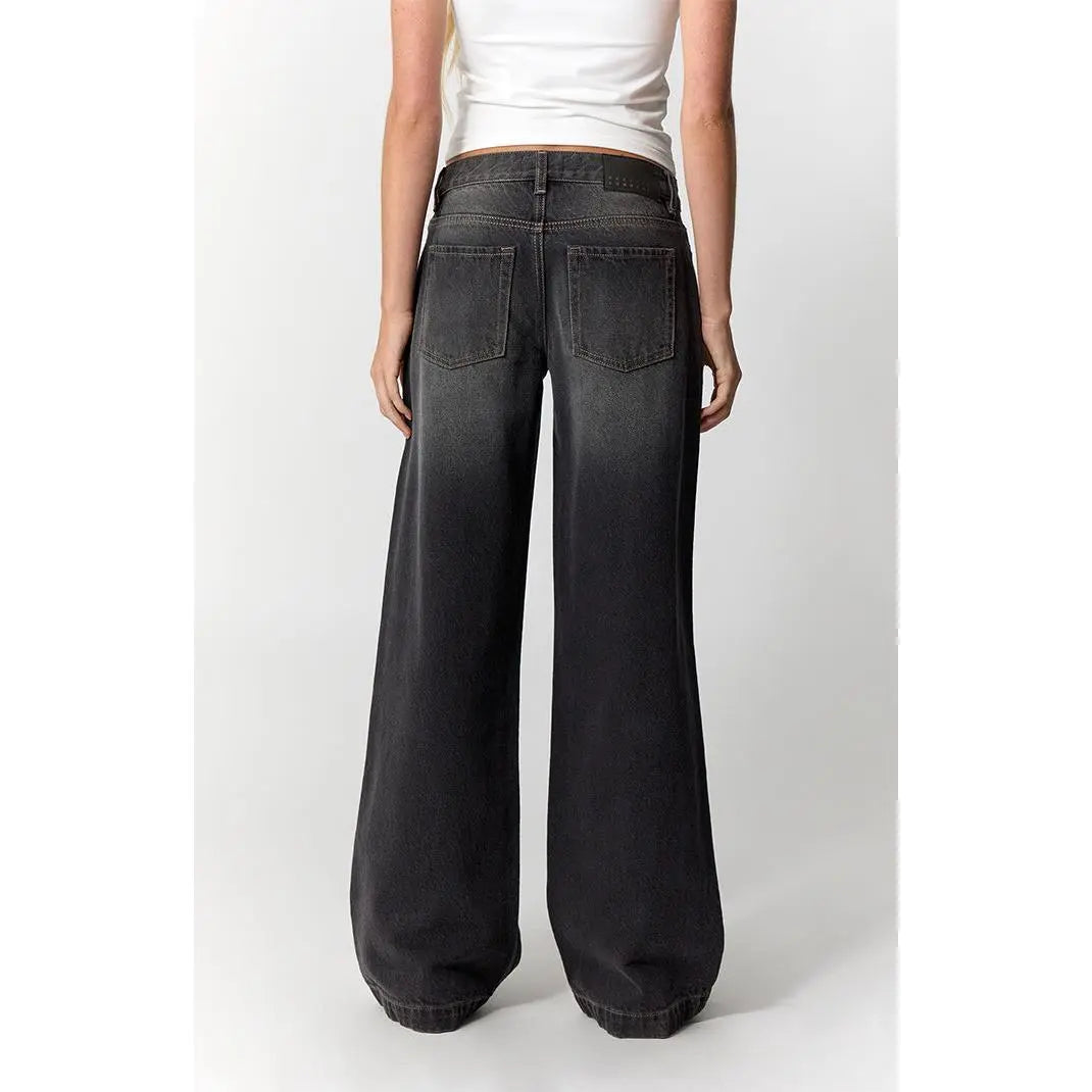 Pacsun Casey Low Rise Baggy Jeans Black