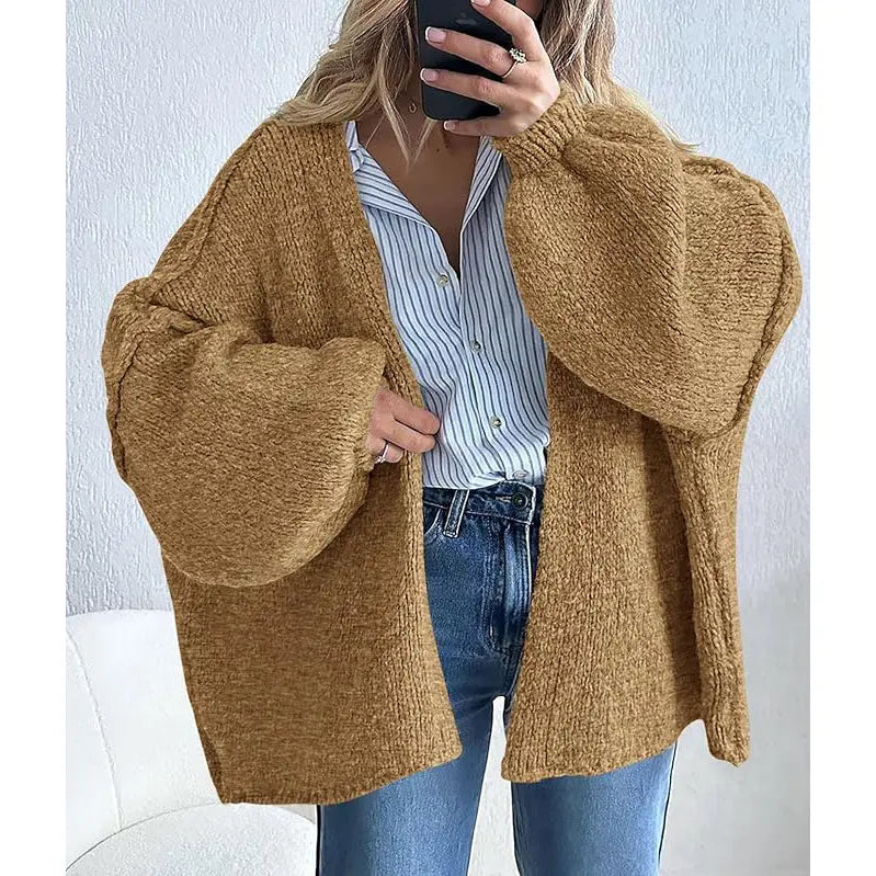 PrettyGarden Oversized Cardigan Sweater for Women