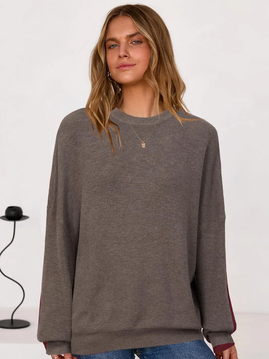 Arach&Cloz Women's Wool Blend Oversized Sweater