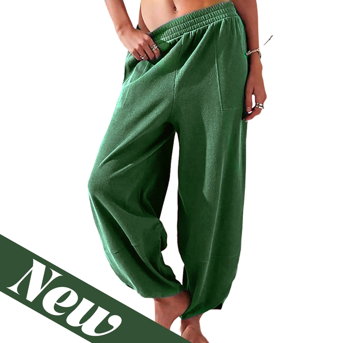 Buenoble Women's Wide Leg Harem Pants