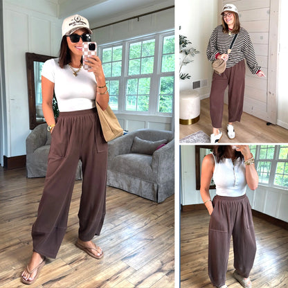Buenoble Women's Wide Leg Harem Pants