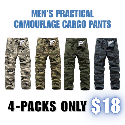 🔥 【LAST DAY SALE】Men’s practical camouflage cargo pant🔥