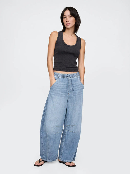 Gap Women's Mid Rise Horseshoe Jeans