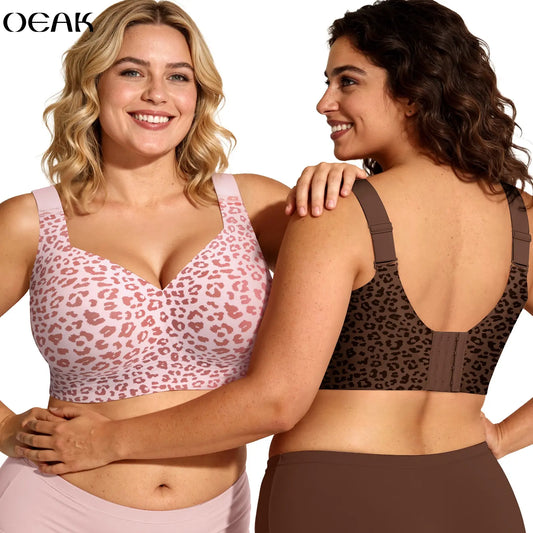 OEAK Seamless Wirefree Push Up Bra
