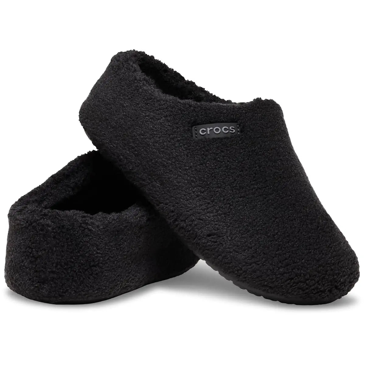 Crocs Adult Café Fuzzy Slippers