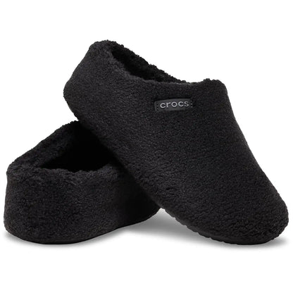 Crocs Adult Café Fuzzy Slippers