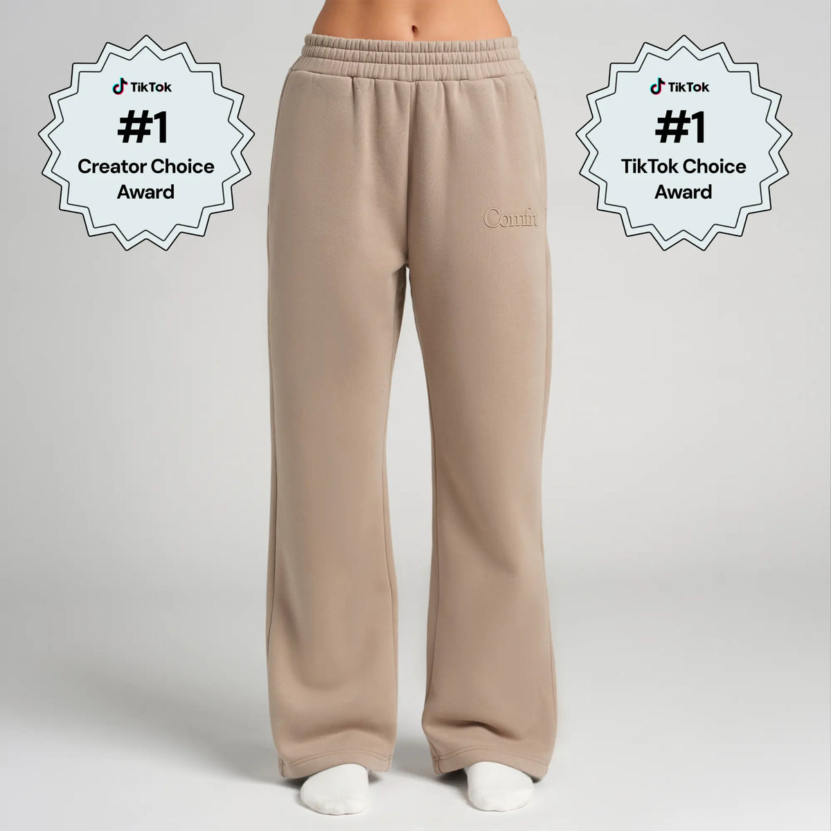 Minimalist Straight Leg Sweatpants for Women