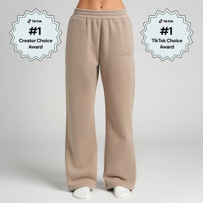 Minimalist Straight Leg Sweatpants for Women