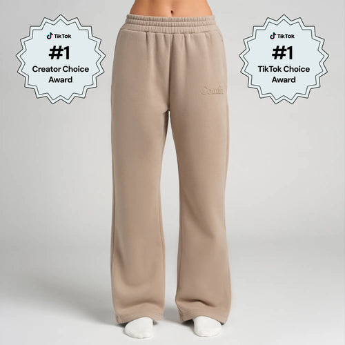 Minimalist Straight Leg Sweatpants for Women
