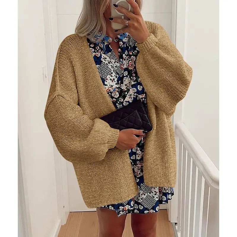 PrettyGarden Oversized Cardigan Sweater for Women