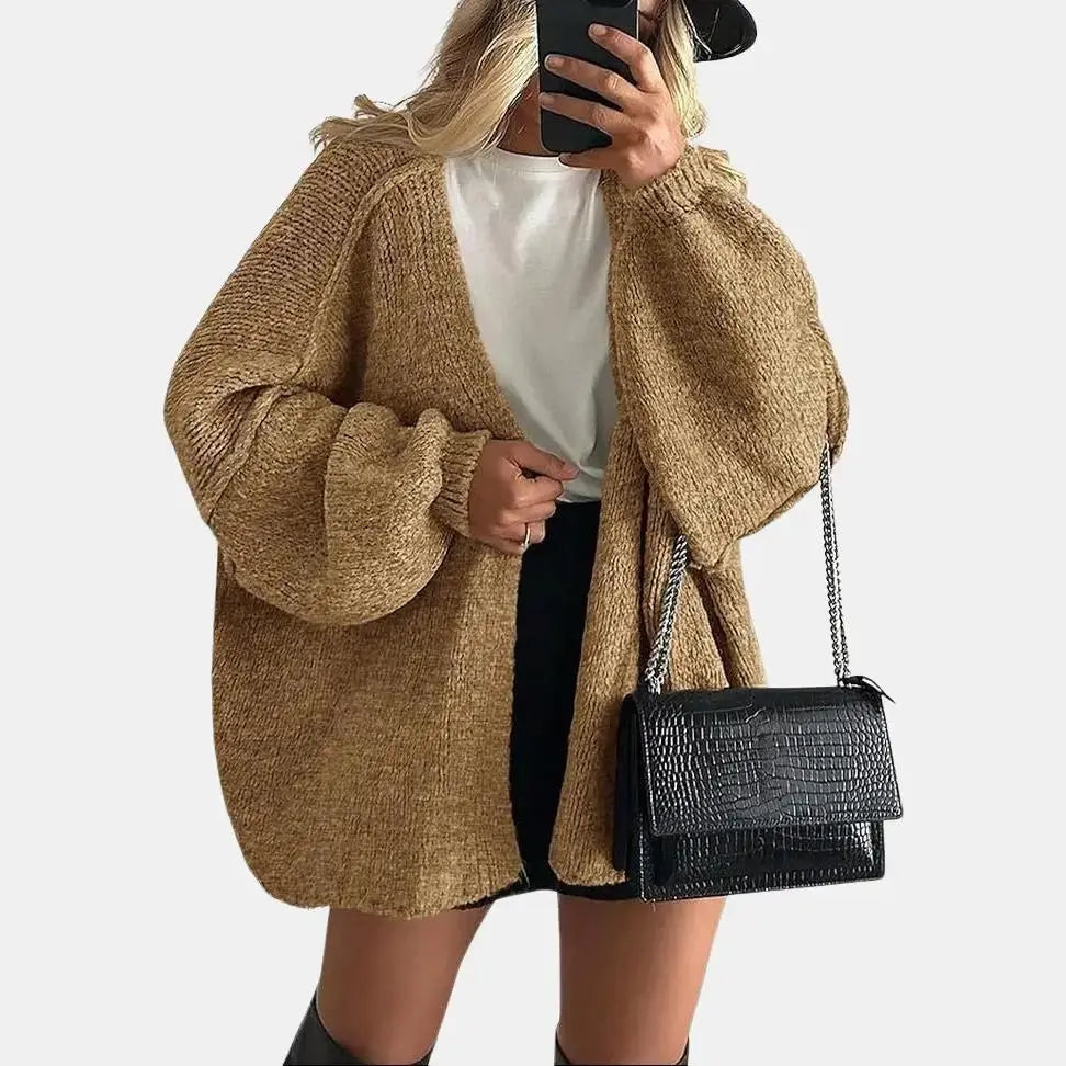PrettyGarden Oversized Cardigan Sweater for Women