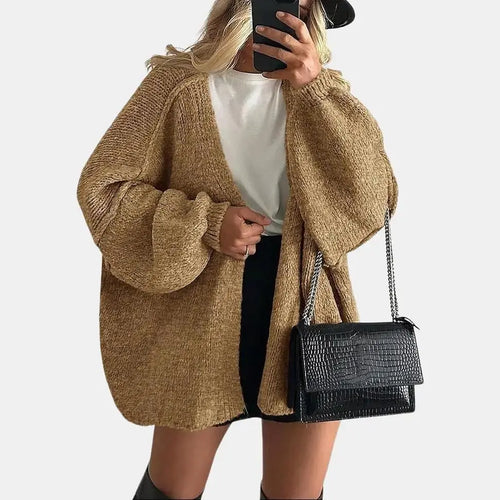 PrettyGarden Oversized Cardigan Sweater for Women