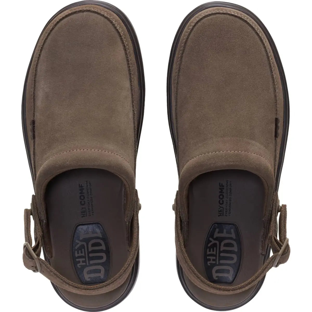 HEYDUDE Austin Lift Clog Women’s Suede