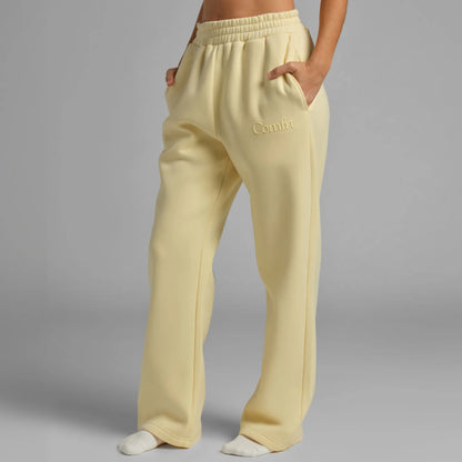 Minimalist Straight Leg Sweatpants for Women