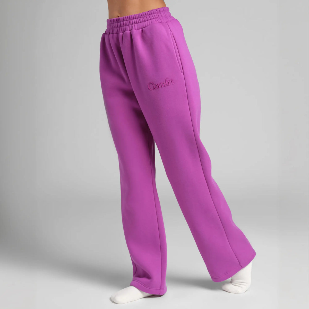 Minimalist Straight Leg Sweatpants for Women