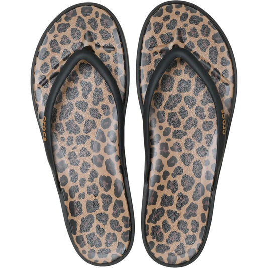 Crocs Women's Miami Flip Flops, Floral Print