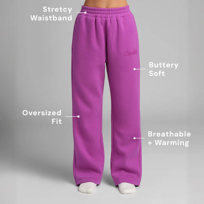 Minimalist Straight Leg Sweatpants for Women
