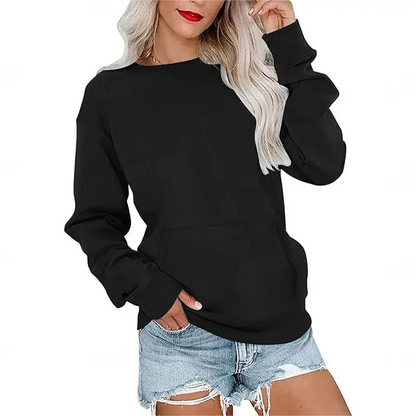 AUSELILY Women's Crewneck Oversized Sweatshirt