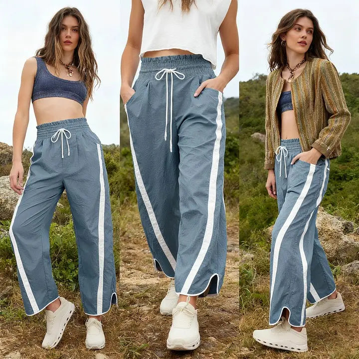 UANEO Loose Barrel Pants for Women